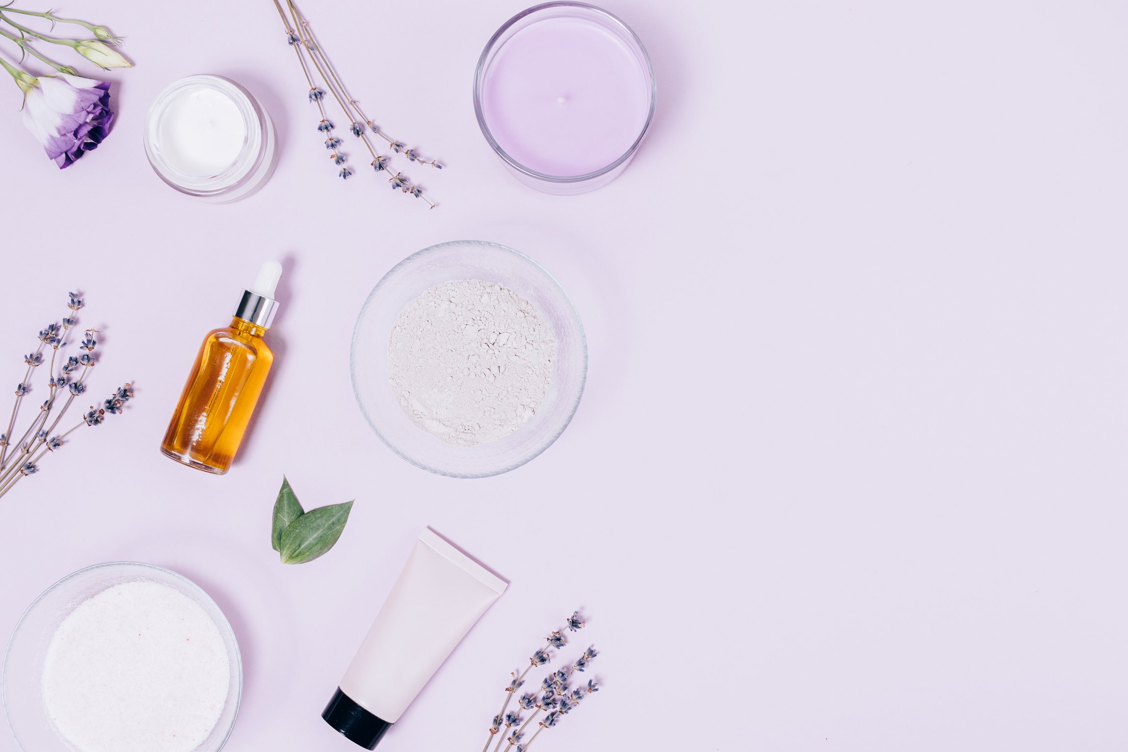 Lavender Skincare Products 